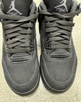 AIR JORDAN 4 BLACK CAT 2020 - SIZE 10.5 (WORN)