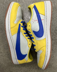 WMNS AIR JORDAN 1 LOW TRAVIS SCOTT CANARY - SIZE W11.5 M10 (WORN)