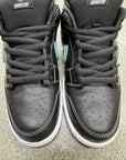 SB DUNK LOW PRO OG DIAMOND SUPPLY BLACK - SIZE 10 (WORN)