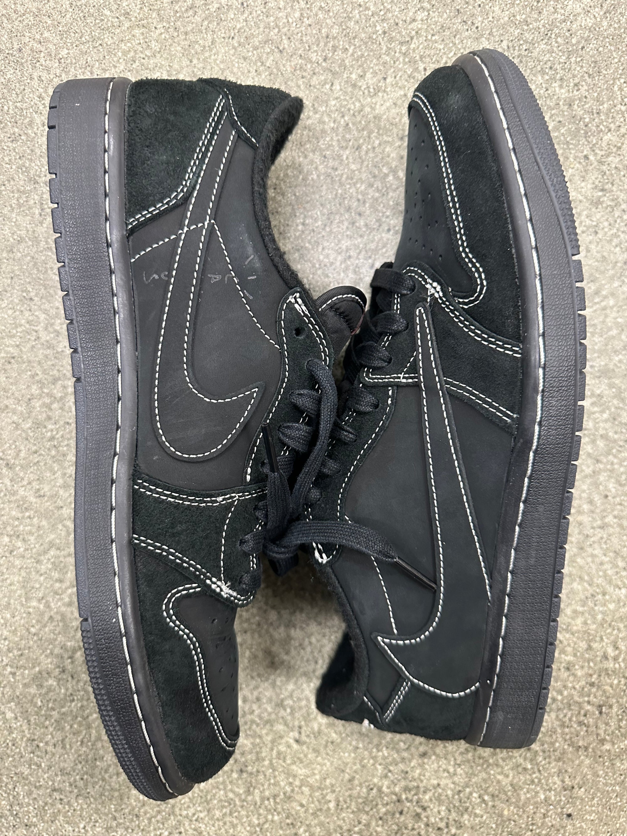 AIR JORDAN 1 LOW TRAVIS SCOTT PHANTOM - SIZE 11 (WORN) (SUPER CLEAN)