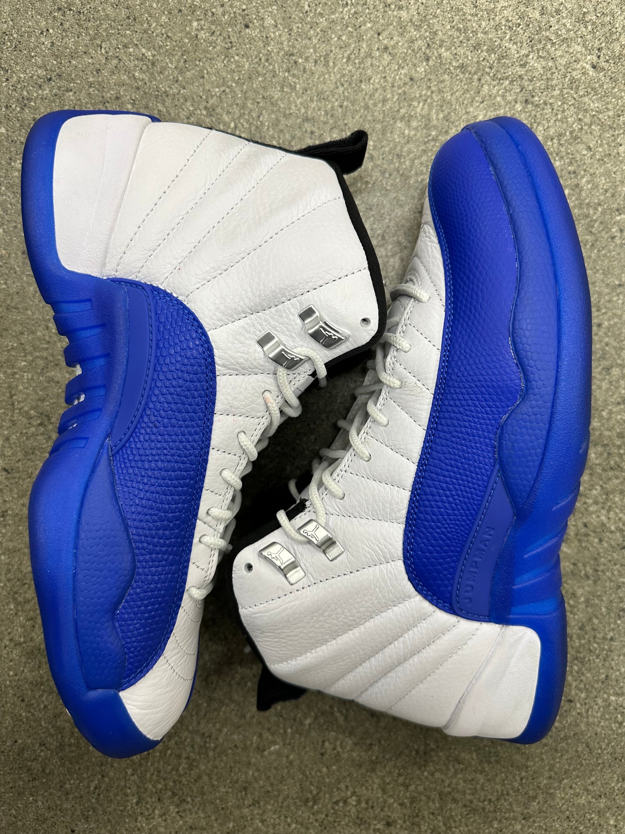 AIR JORDAN 12 BLUEBERRY - SIZE 8.5 (WORN) (SUPER CLEAN)