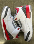 AIR JORDAN 3 FIRE RED - SIZE 10 (WORN)