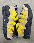 AIR MORE UPTEMPO LOW VIVID SULFUR LIMESTONE - SIZE 9 (WORN)