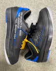 AIR JORDAN 2 LOW OFF WHITE VARSITY ROYAL - SIZE 10 (WORN)