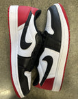 AIR JORDAN 1 LOW BLACK TOE - SIZE 12 (WORN)