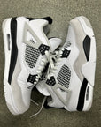 AIR JORDAN 4 MILITARY BLACK - SIZE 9 (WORN)