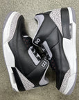 AIR JORDAN 3 BLACK CEMENT 2024 - SIZE 9.5 (WORN) (SUPER CLEAN)