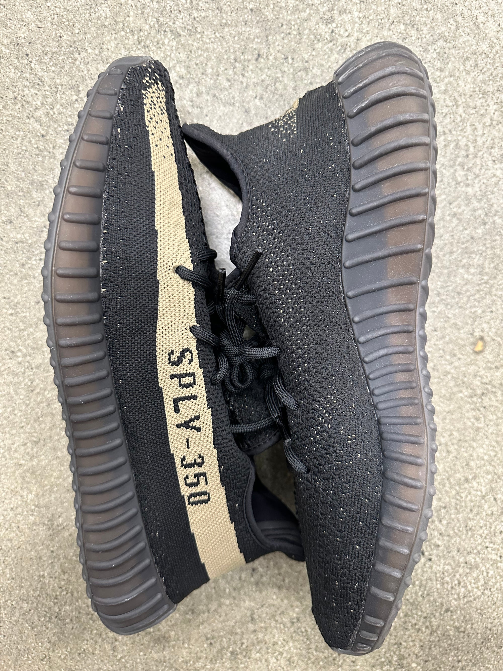 YEEZY 350 V2 CORE GREEN - SIZE 14 (WORN)