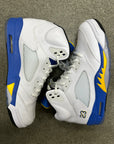 AIR JORDAN 5 LANEY - SIZE 9 (WORN) (SUPER CLEAN)