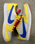 WMNS AIR JORDAN 1 LOW TRAVIS SCOTT CANARY - SIZE W7 M5.5 (WORN)