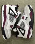 AIR JORDAN 4 PSG - SIZE 10.5 (WORN) (SUPER CLEAN)