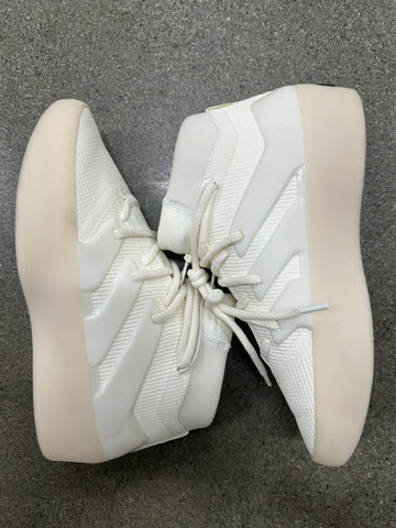 ADIDAS FEAR OF GOD CREAM WHITE - SIZE 10.5 (WORN)