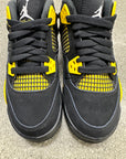 AIR JORDAN 4 THUNDER GS - SIZE 4.5Y (WORN) (SUPER CLEAN)