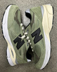 NEW BALANCE JJJJOUND OLIVE M990 - SIZE 8 (WORN)