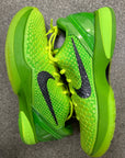 KOBE 6 PROTRO GRINCH - SIZE 9.5 (WORN)