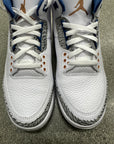 AIR JORDAN 3 WIZARDS - SIZE 10 (WORN) (SUPER CLEAN)