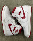 AIR JORDAN 1 HIGH METALLIC RED 2017 - SIZE 8.5 (WORN)