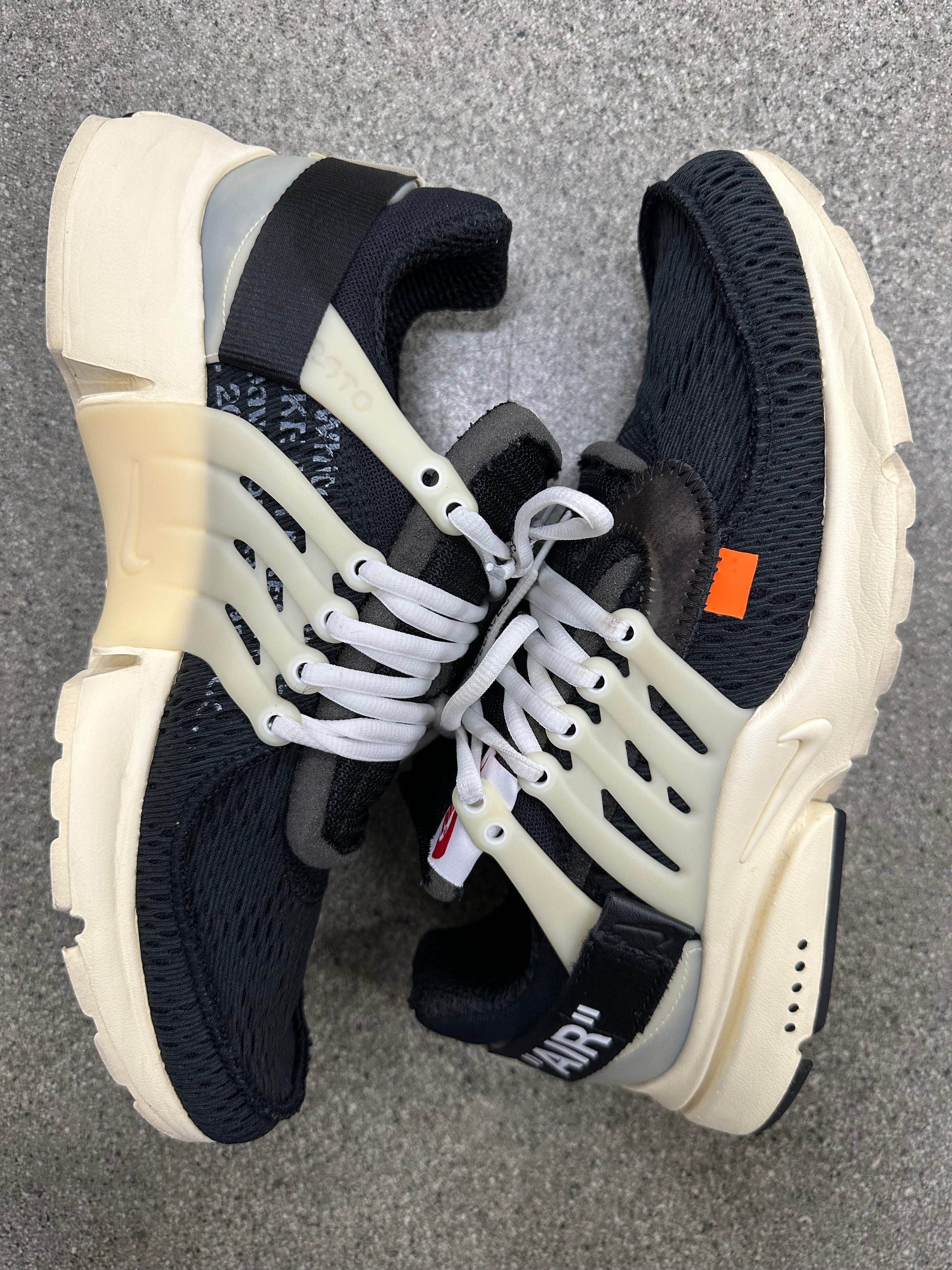 OFF WHITE AIR PRESTO MUSLIN - SIZE 10 (WORN)