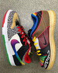 SB DUNK LOW PRO QS WHAT THE PAUL - SIZE 10 (WORN)