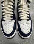 AIR JORDAN 1 OBSIDIAN - SIZE 10 (WORN)