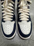 AIR JORDAN 1 OBSIDIAN - SIZE 10 (WORN)