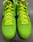 KOBE 6 PROTRO GRINCH - SIZE 9.5 (WORN)