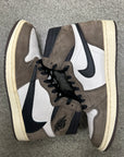 AIR JORDAN 1 HIGH TRAVIS SCOTT MOCHA - SIZE 9 (WORN)