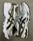 ASICS GEL KAYANO 14 CREAM BLACK - SIZE 14 (WORN)