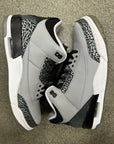 AIR JORDAN 3 WOLF GREY - SIZE 10 (WORN)