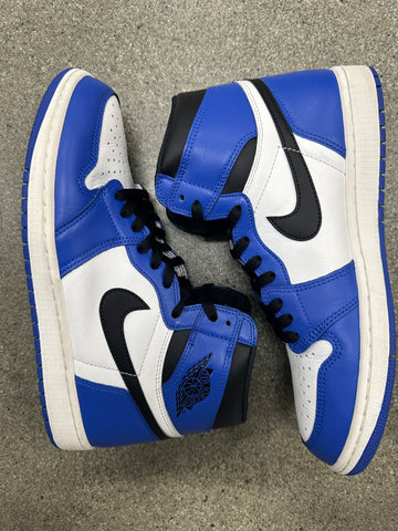 AIR JORDAN 1 GAME ROYAL - SIZE 10 (WORN)