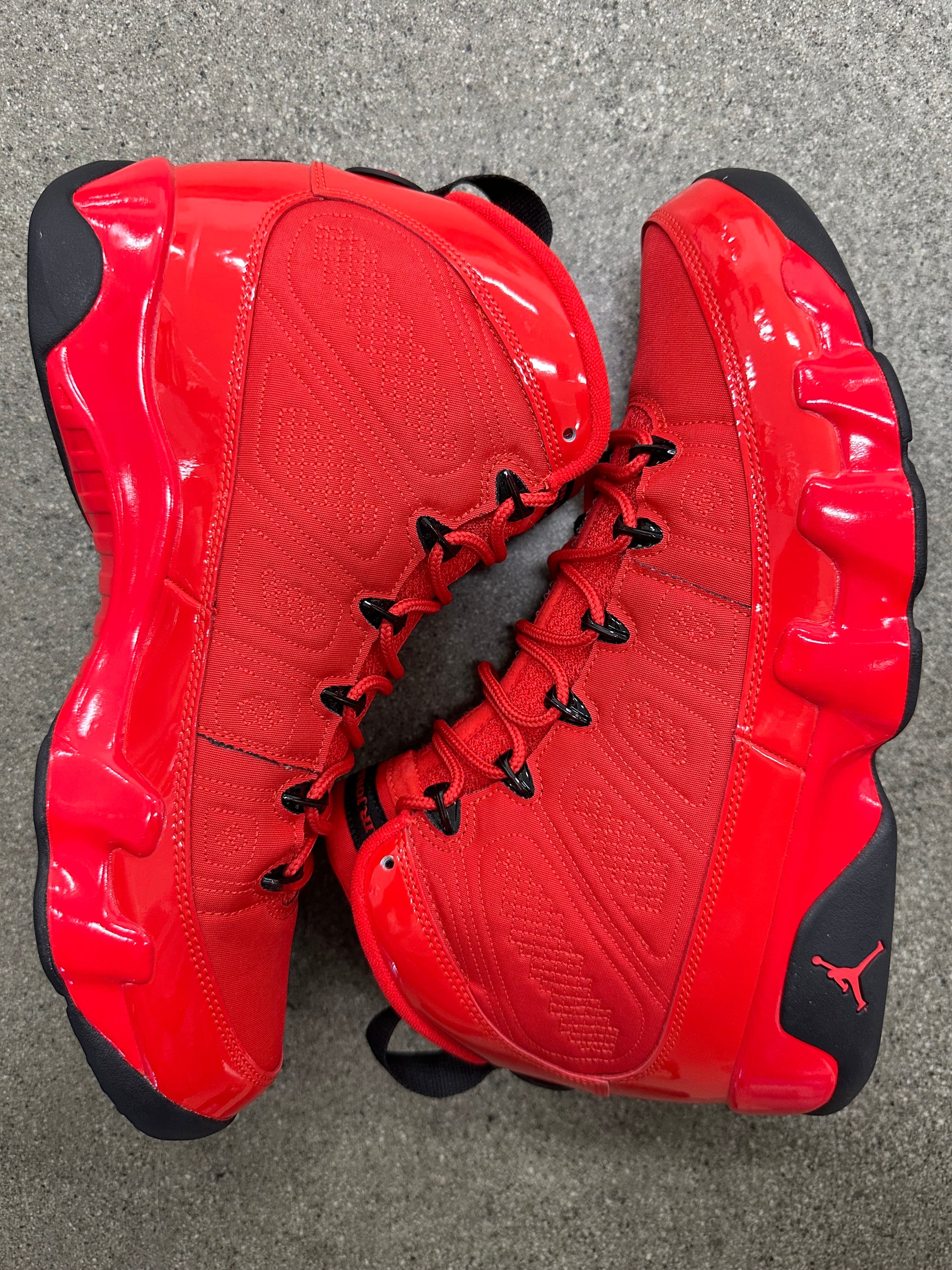 AIR JORDAN 9 CHILE RED - SIZE 11.5 (WORN)