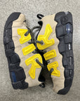 AIR MORE UPTEMPO LOW VIVID SULFUR LIMESTONE - SIZE 9 (WORN)