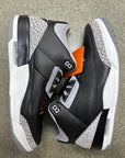 AIR JORDAN 3 BLACK CEMENT 2024 - SIZE 14 (WORN)