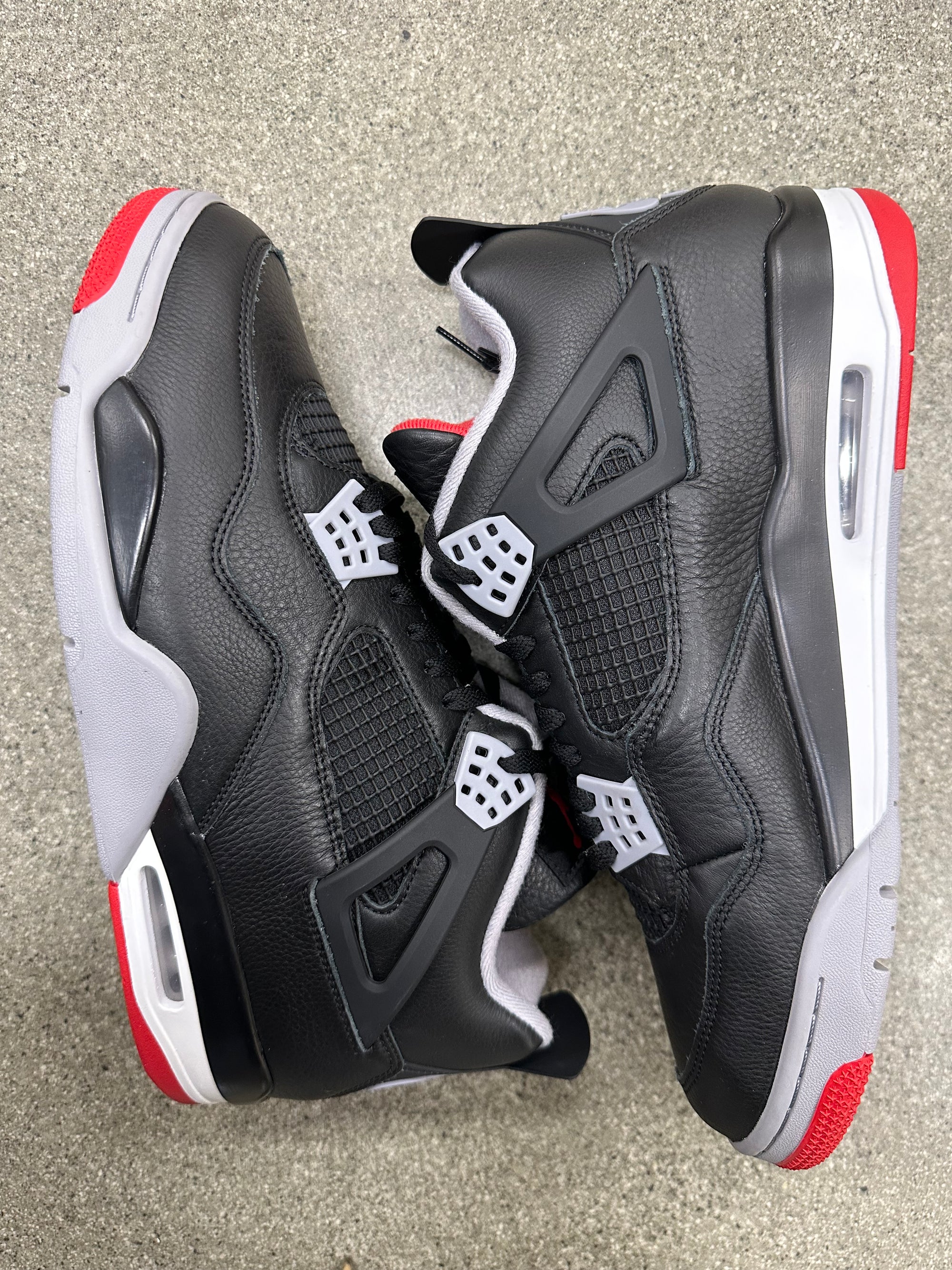 AIR JORDAN 4 BRED REIMAGINED - SIZE 13 (WORN) (SUPER CLEAN)