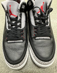 AIR JORDAN 3 BLACK CEMENT 2024 - SIZE 9.5 (WORN) (SUPER CLEAN)