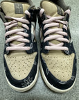 DUNK SB LOW TRAVIS SCOTT - SIZE 9 (WORN)