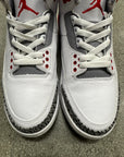 AIR JORDAN 3 FIRE RED 2022 - SIZE 8 (WORN)