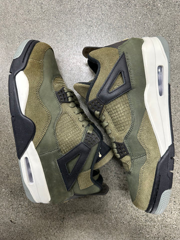 AIR JORDAN 4 CRAFT OLIVE - SIZE 10.5 (WORN)