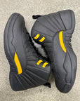 AIR JORDAN 12 BLACK TAXI - SIZE 9.5 (WORN)