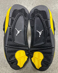 AIR JORDAN 4 THUNDER GS - SIZE 4.5Y (WORN) (SUPER CLEAN)