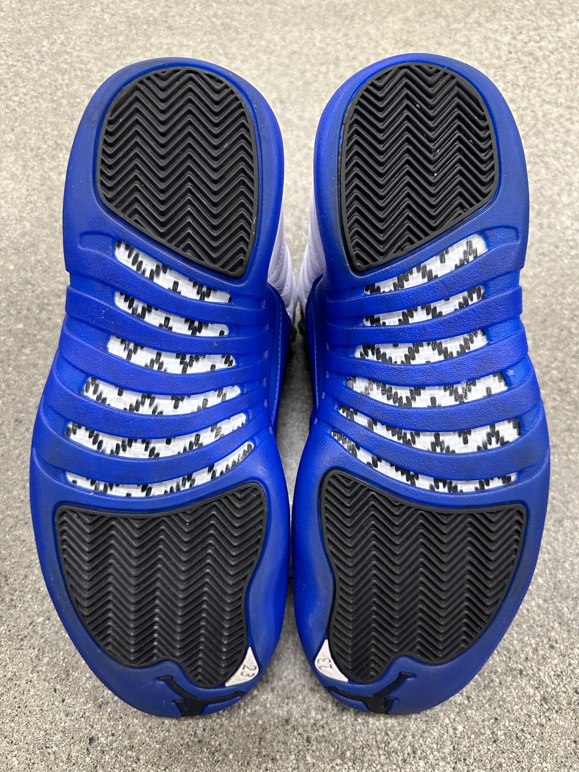 AIR JORDAN 12 BLUEBERRY - SIZE 8.5 (WORN) (SUPER CLEAN)