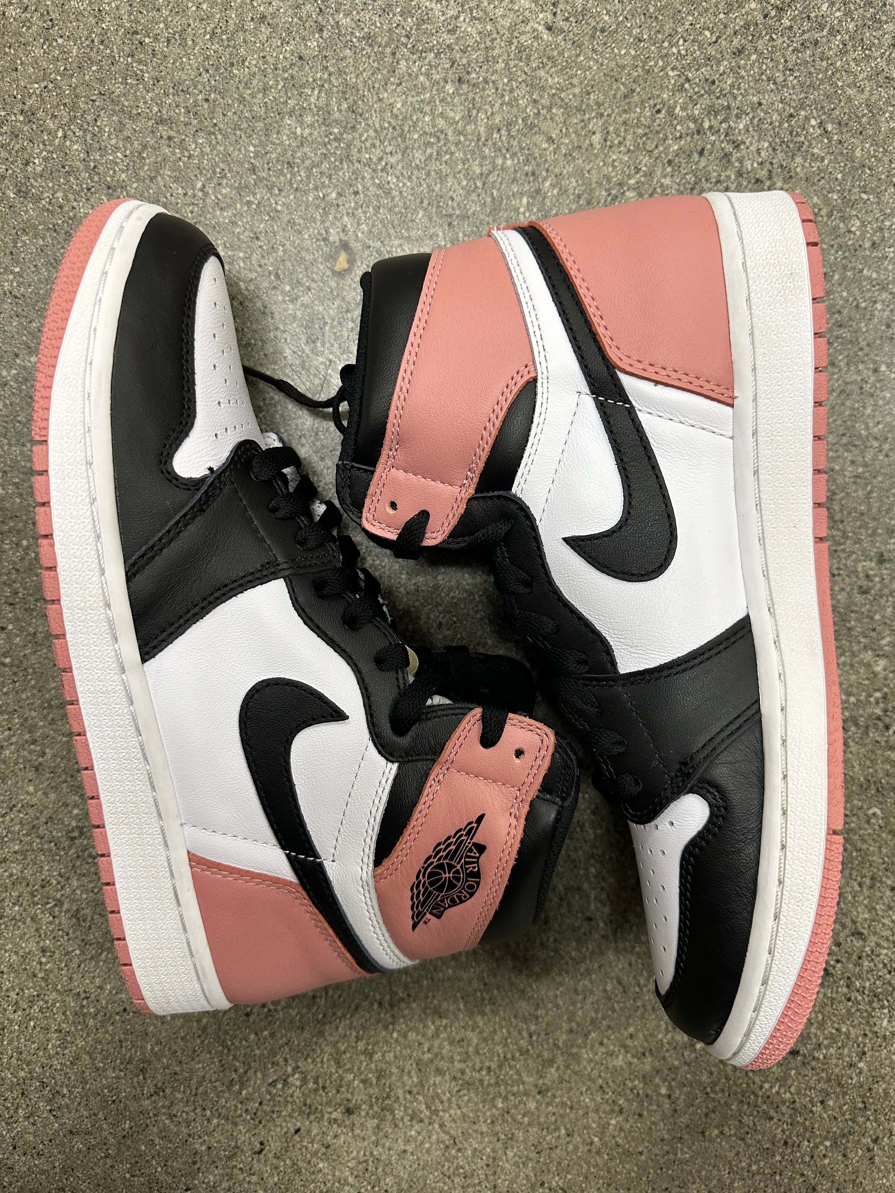 AIR JORDAN 1 RUST PINK SIZE 8.5 WORN Sole Supremacy