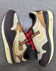 AIR MAX 1 TRAVIS SCOTT BAROQUE BROWN - SIZE 9 (WORN)