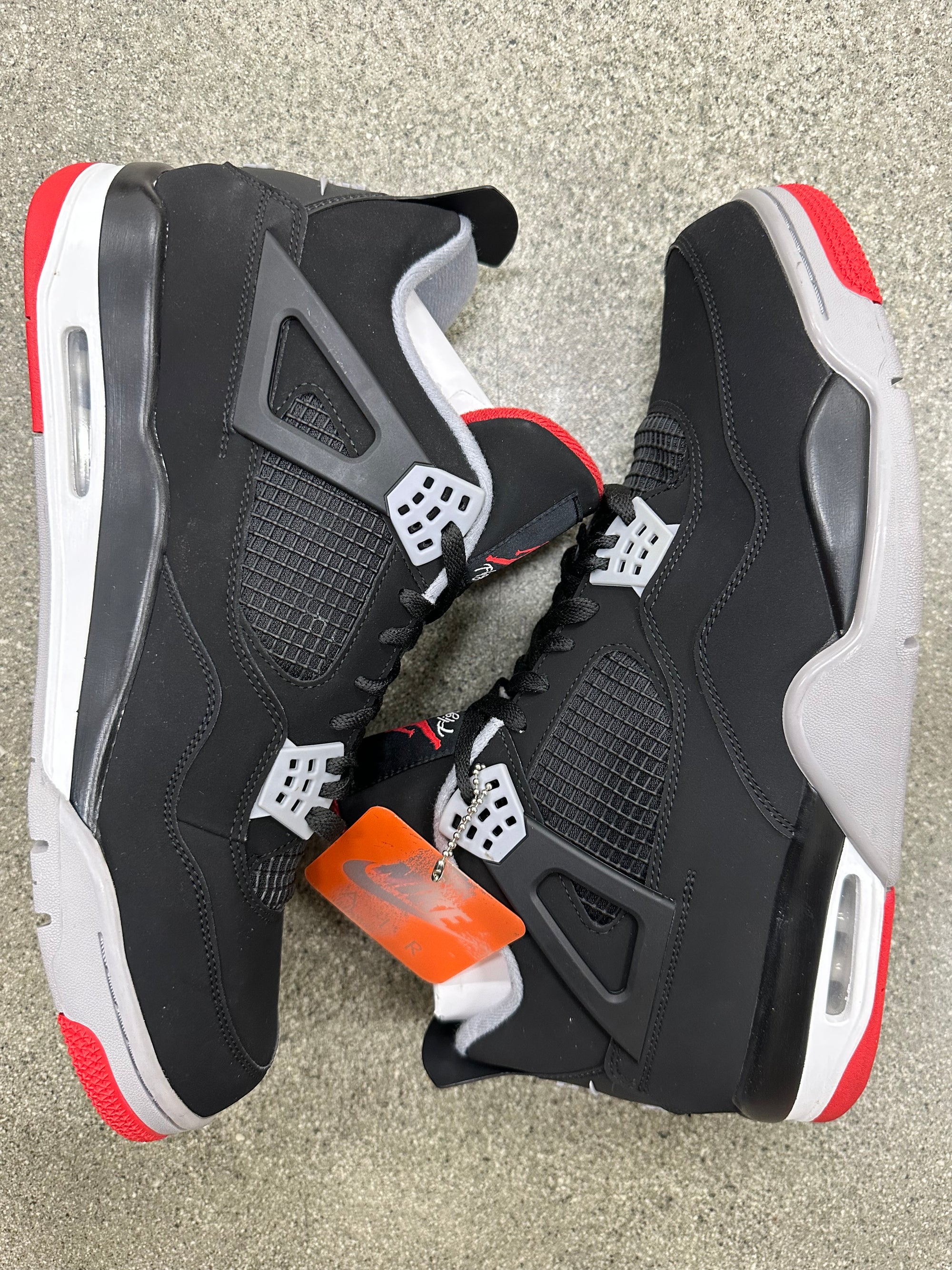 AIR JORDAN 4 BRED 2019 - SIZE 15 (WORN)