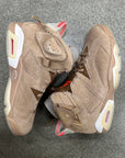 AIR JORDAN 6 TRAVIS SCOTT BRITISH KHAKI - SIZE 10.5 (WORN)