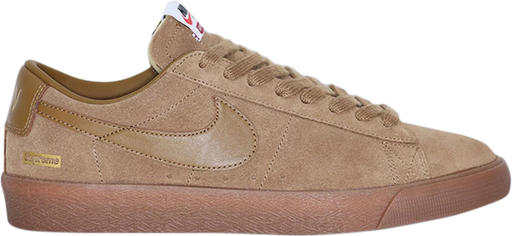 Nike SB Blazer Low GT QS &quot;SUPREME/GOLDEN BEIGE&quot;