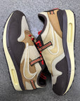 AIR MAX 1 TRAVIS SCOTT BAROQUE BROWN - SIZE 9.5 (WORN)