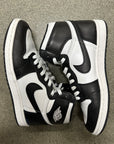 AIR JORDAN 1 HI 85 BLACK WHITE - SIZE 9 (WORN) (SUPER CLEAN)