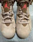 AIR JORDAN 6 TRAVIS SCOTT BRITISH KHAKI - SIZE 10.5 (WORN)