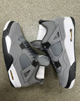 AIR JORDAN 4 COOL GREY - SIZE 10 (WORN) (SUPER CLEAN)